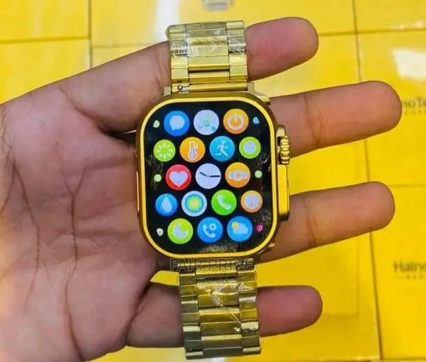 I20 Ultra Smart Watch With Earbuds And 7 Straps