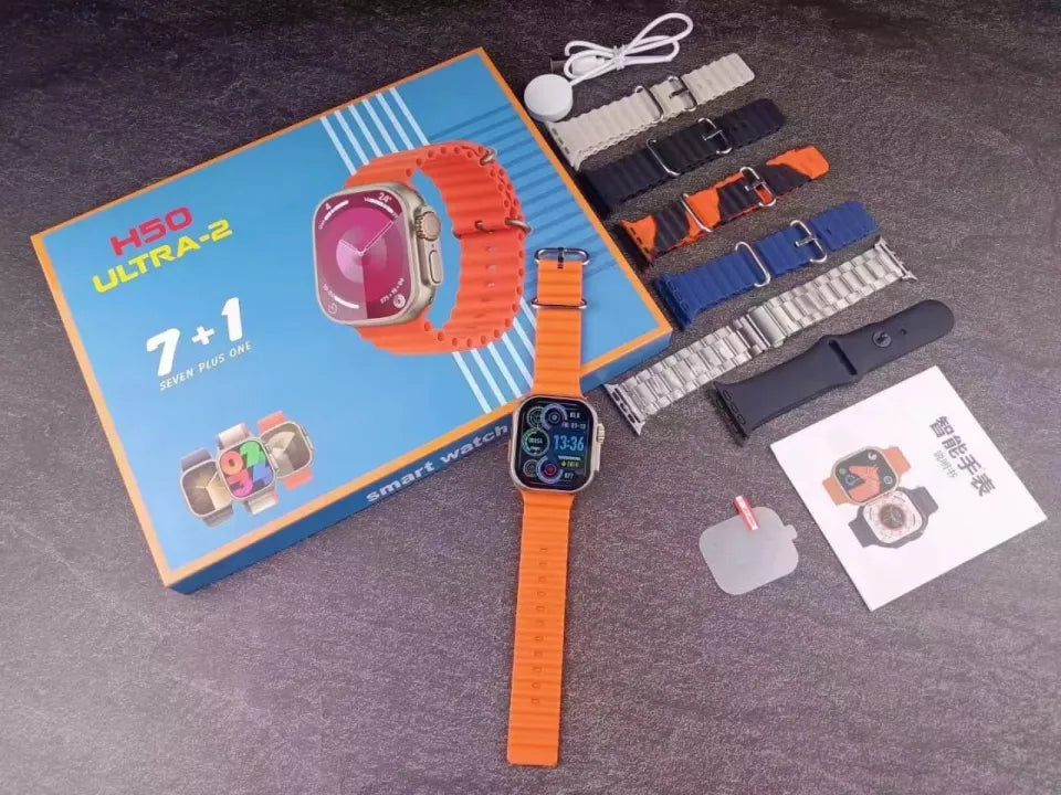 “i20 Ultra Smartwatch + True Wireless Earbuds – Style & Tech in One