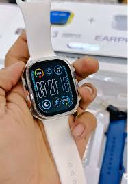 120 Ultra Max Suit Smart Watch – Premium White Edition | iOS & Android Compatible